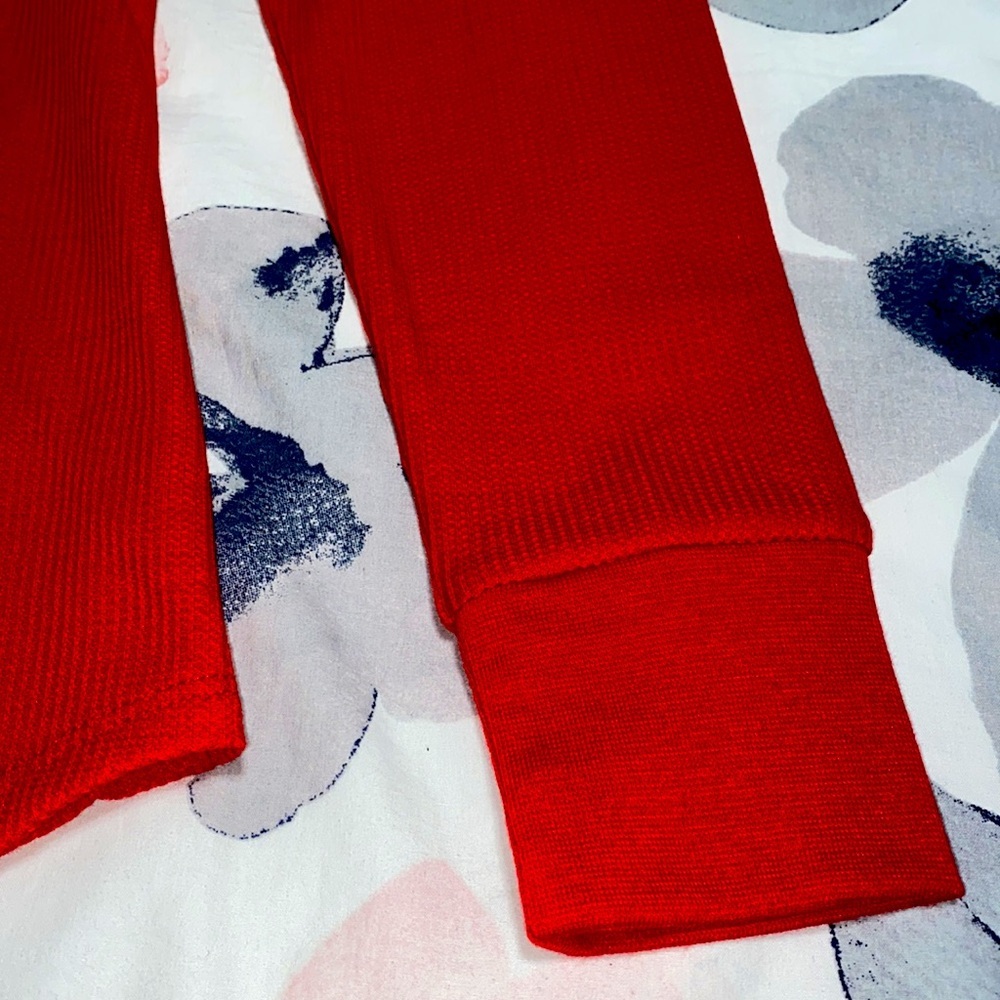 LaSenza Waffle Knit Pyjama Lounge Cozy Lightweight Set Size Small - Picture 3 of 4